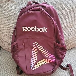 Maroon Reebok Backpack